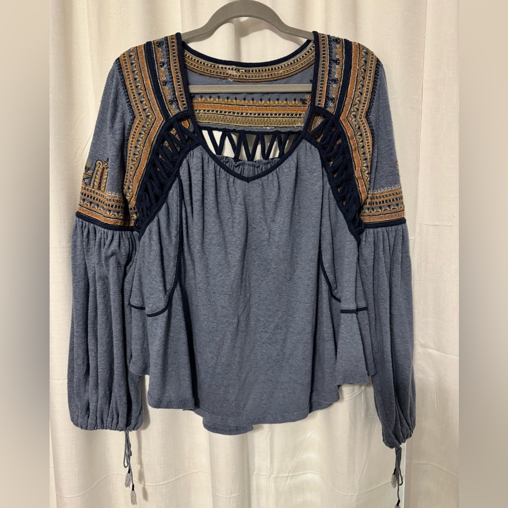 Free People Boho Top size L